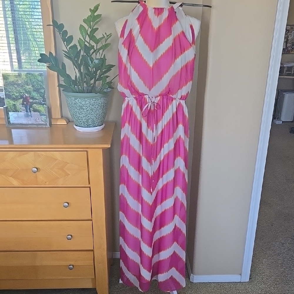 Vince Camuto maxi halter sundress